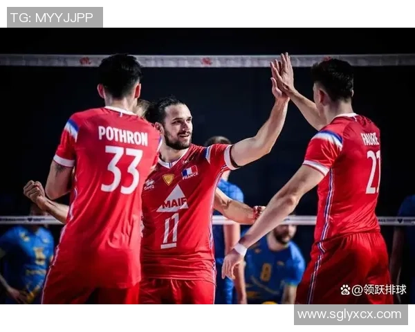 法国男排迎战加拿大队力争在国际赛场上再创佳绩